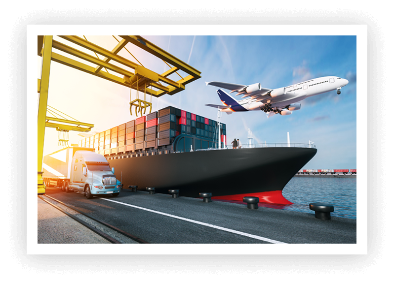 Import Expertise - Trains, Airplanes and Freight Ship