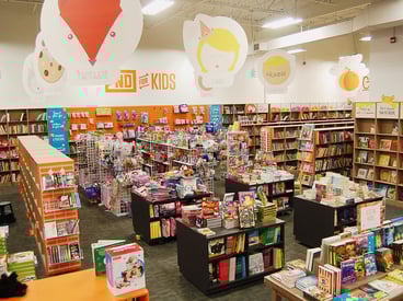 Books-A-Million Store Layout with Kids section