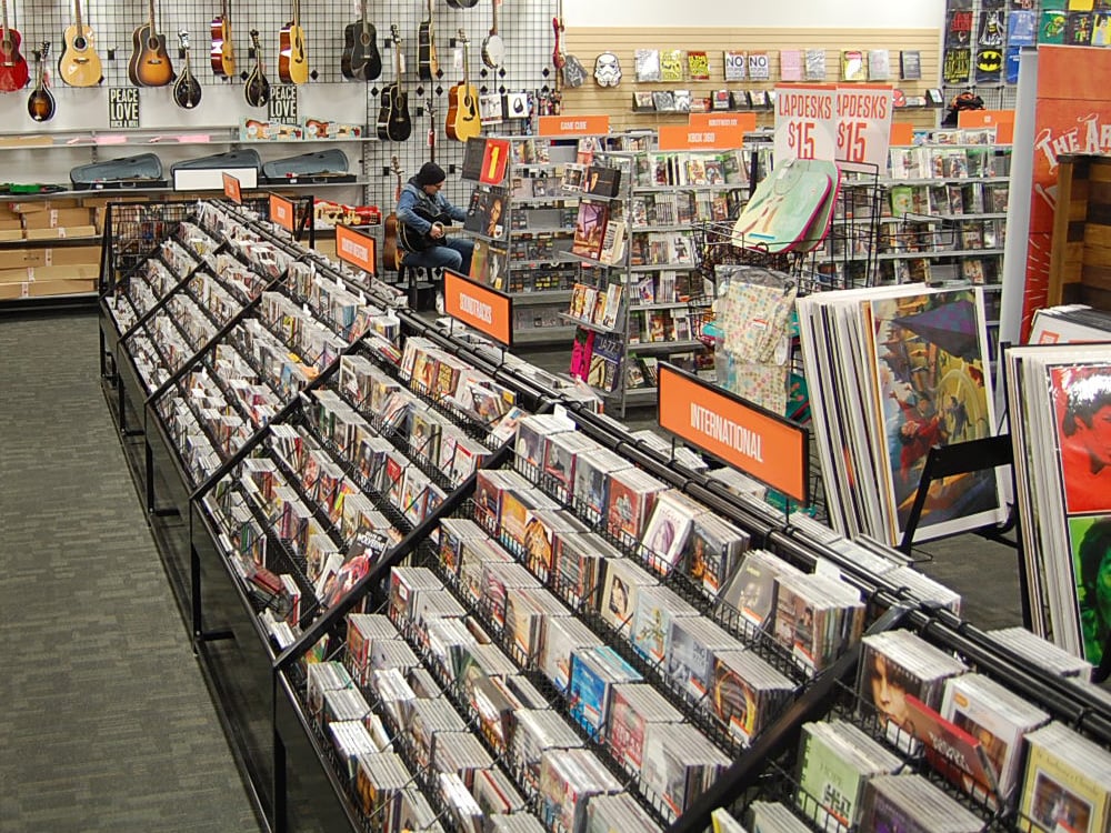 Books-A-Million Image - Long LP and Media Display